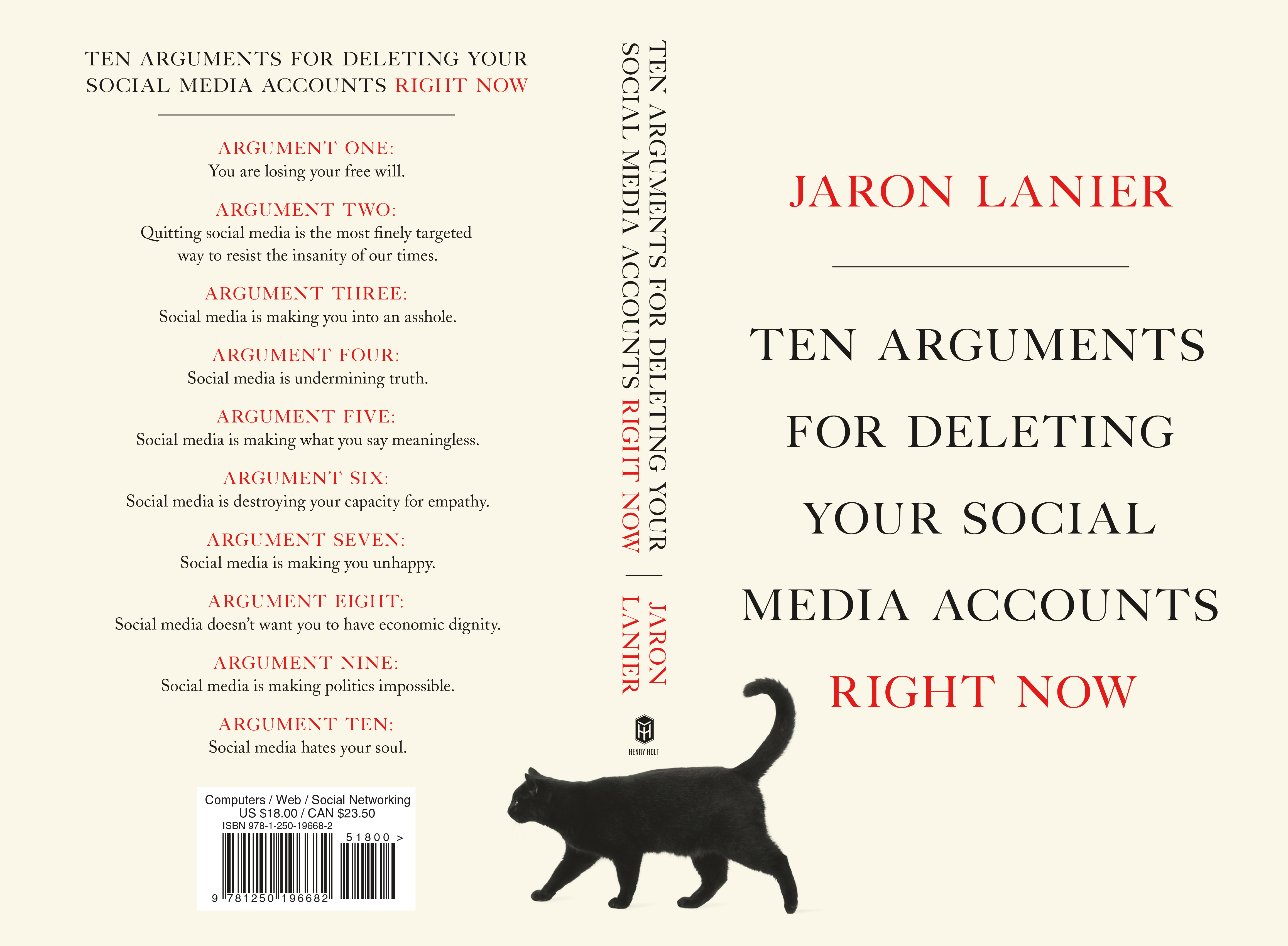 US cover Ten Arguments